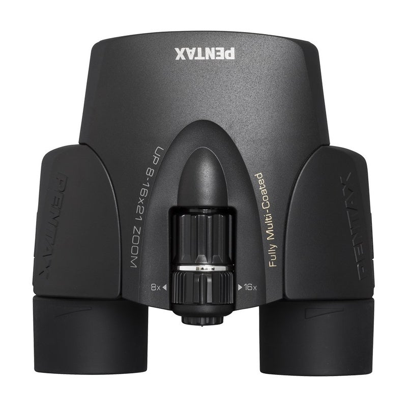 Pentax UP 8-16x21 Black Binoculars (Black) Fully-multi coating Zoom Tripod socket provide - Image 2